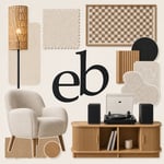 Moodboard with Products and Decorative Objects