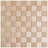 Checkerboard oak panels