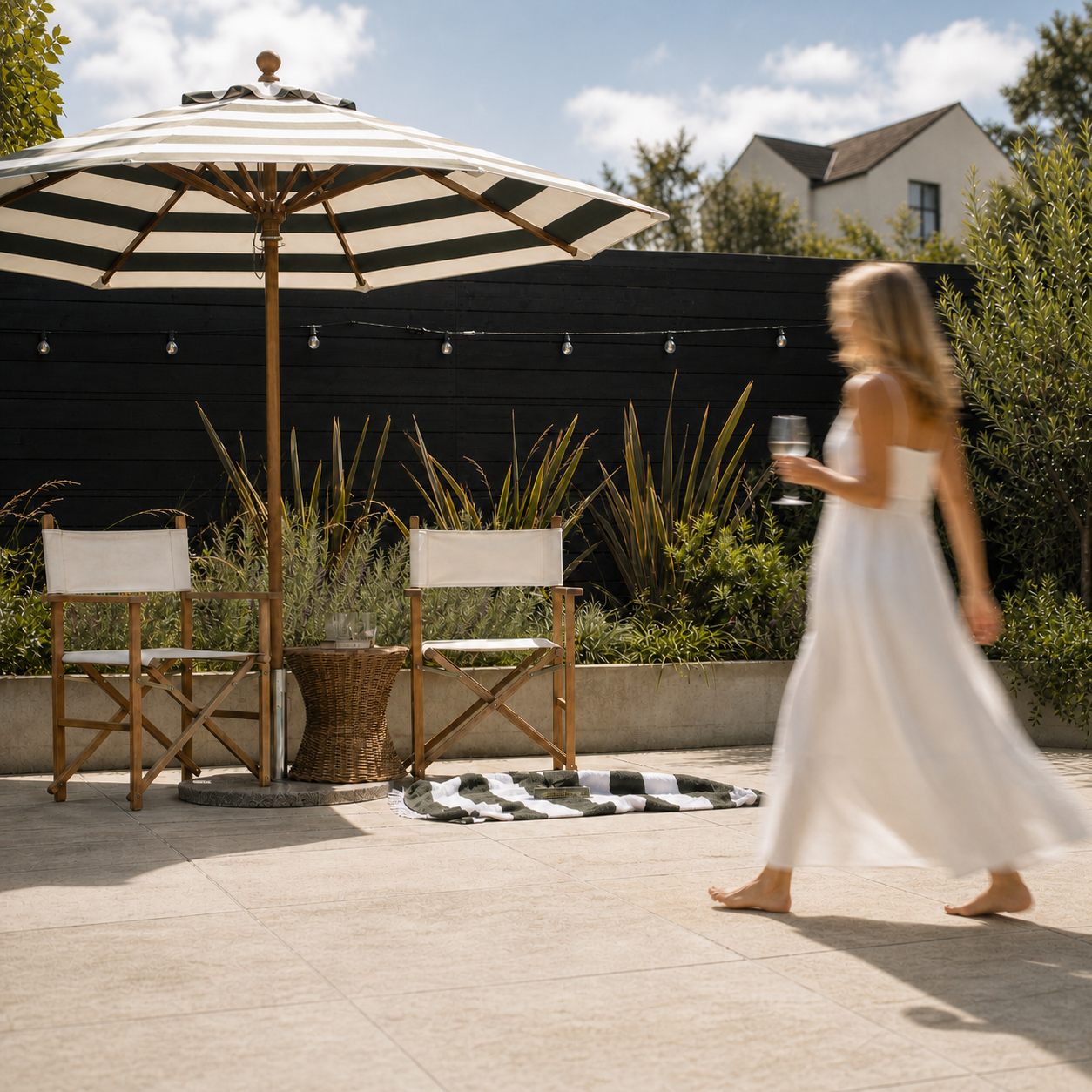 Square Ratio Poolside Edit