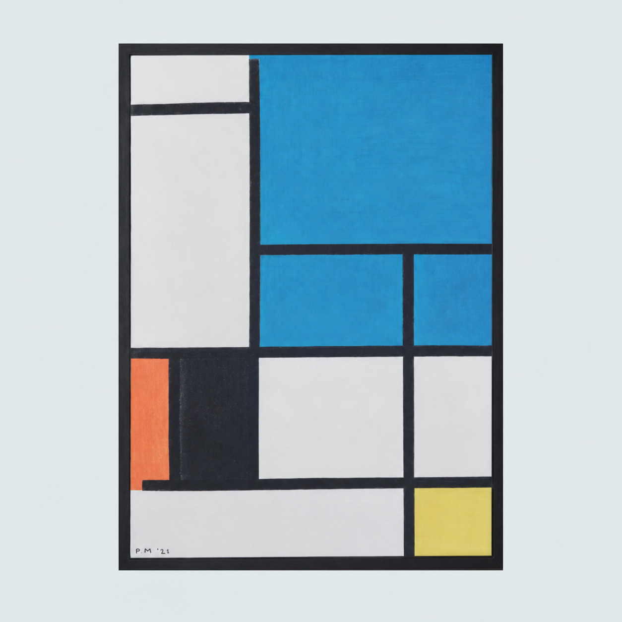 Mondrian Poster | Freshers Edit | Everything But the Kitchen Sink | The Edit