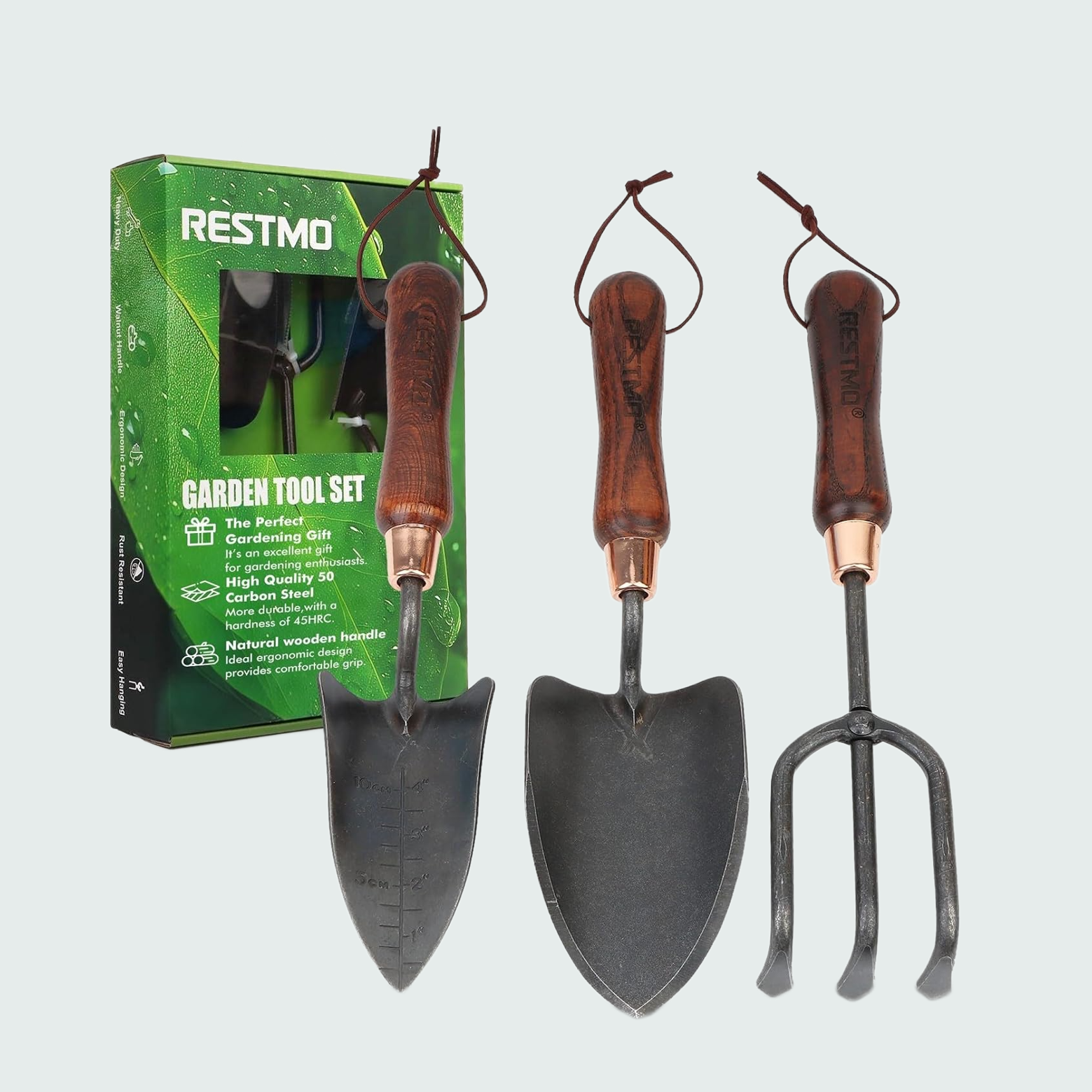 Amazon RESTMO 3-in-1 Heavy Duty Gardening Tools Kit The Goodlife Edit Everything But the Kitchen Sink