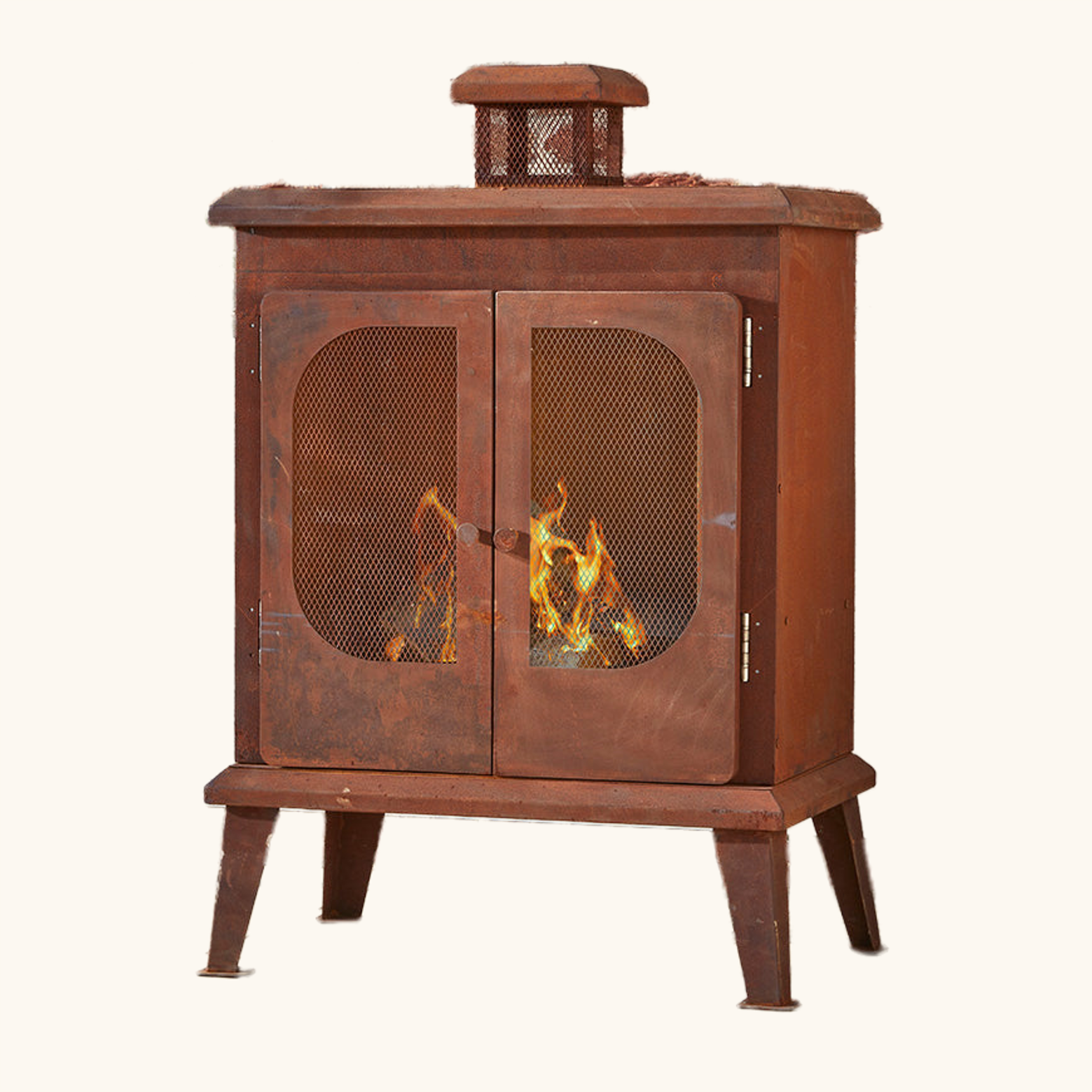 Gardenesque Wood Burner with Chimney The Good Life