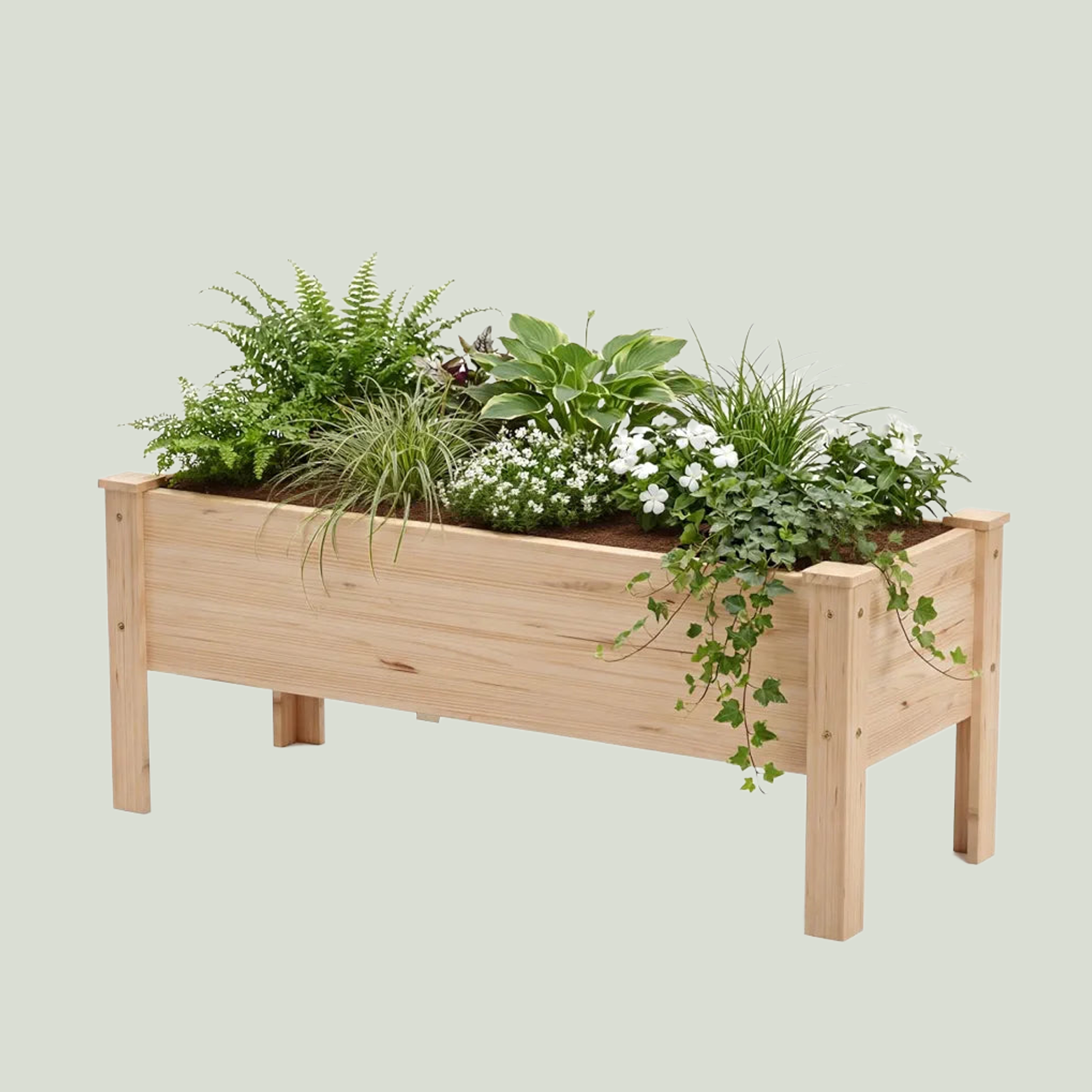 Greenera Elevated Wooden Raised Garden Bed The Goodlife Edit Everything But the Kitchen Sink,