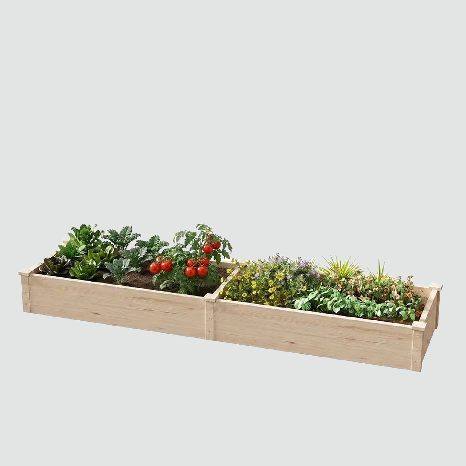 Greenera Wooden Raised Garden Bed The Goodlife Edit Everything But the Kitchen Sink